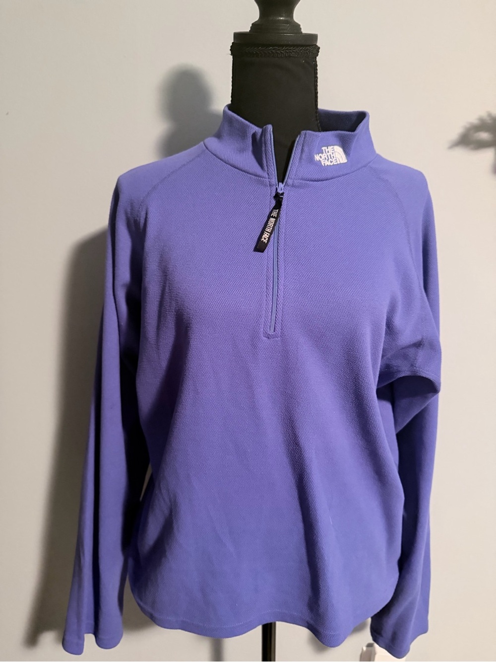 The North Face Women’s Purple Half-Zip Fleece Pullover